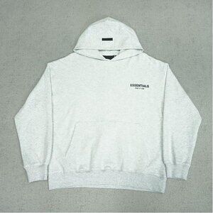 Fear of God New York Themed Light Grey Hoodie